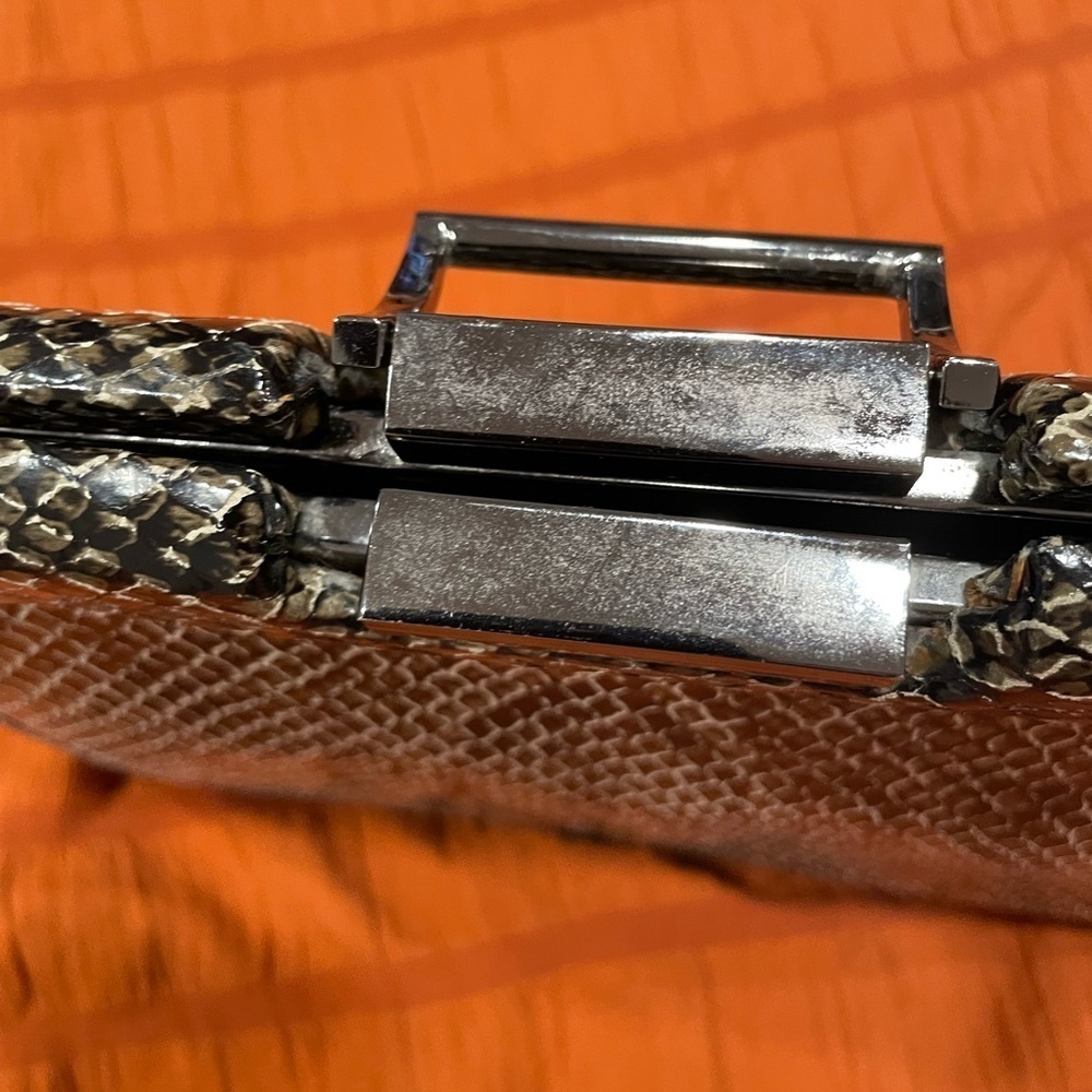 COPY - SNAKE PRINT PURSE - Picture 6 of 12